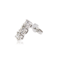 Boucles d'oreilles Recarlo Femme in Or blanc Diamante 1.14 Ct ZR532/100 - ZR532/100